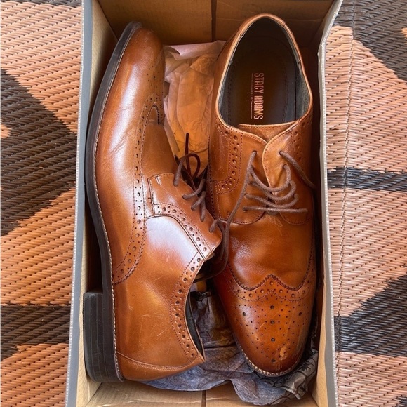 Stacy Adams Other - Stacy Adams Men's Tan Leather Oxfords